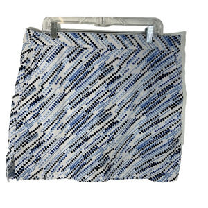 Izod Women's Pickleball, tennis, golf Skort, skirt with shorts Sz 16 side pocket